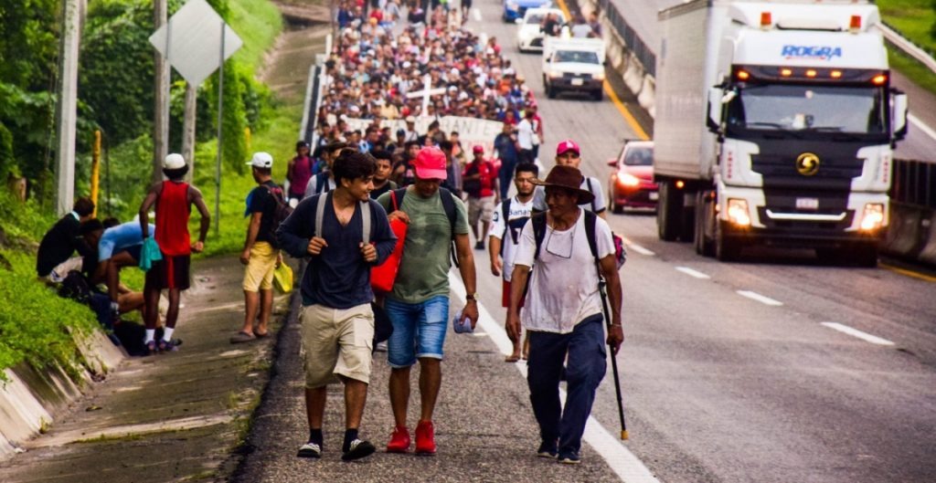 Al menos 40 mil migrantes entraron a México entre agosto y octubre por el río Suchiate