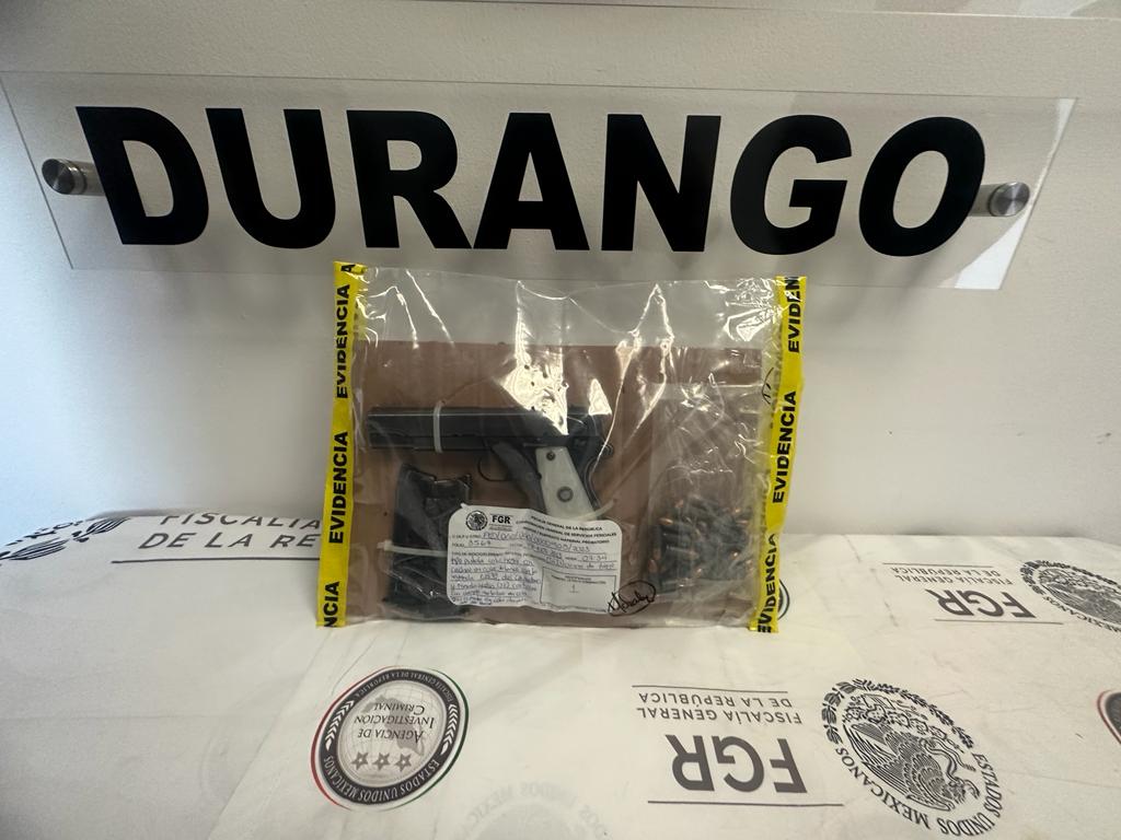 Federales aseguran arma con más de 300 balas