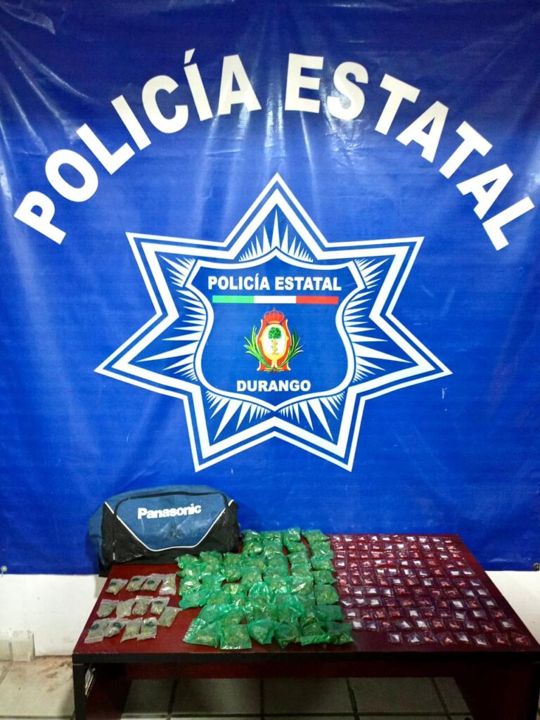 Abandona vehículo robado cargado con droga