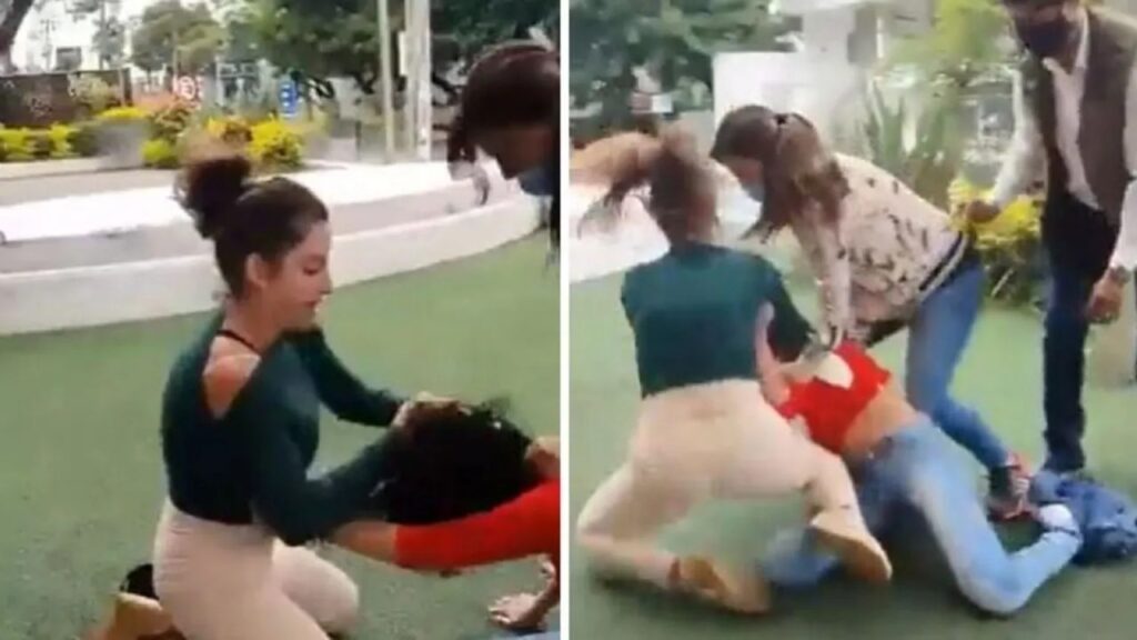 Difunden VIDEO de la mamá del alumno de la Anáhuac golpeando a una mujer