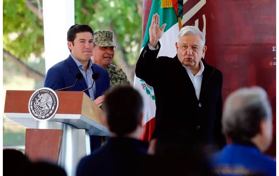 AMLO y Samuel García inauguran acueducto ‘El Cuchillo II’ en Nuevo León