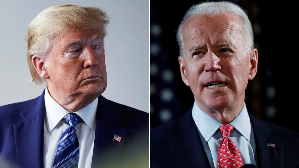 Donald Trump acusa a Joe Biden de ser una amenaza para la democracia