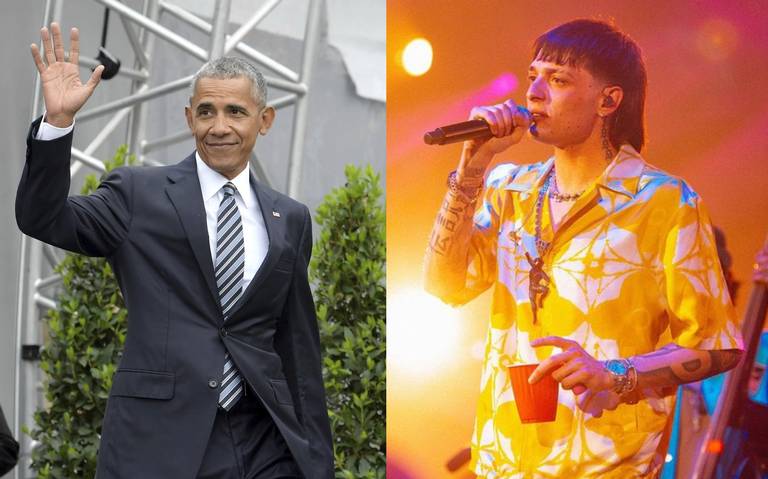 Barack Obama comparte que Peso Pluma fue su artista más escuchado en 2023