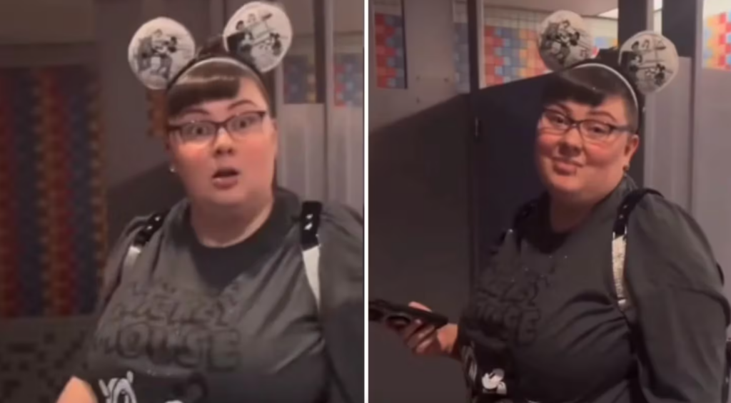 “Odio a los mexicanos”: critican a mujer que explotó en Disneyland por una persona que habló en español