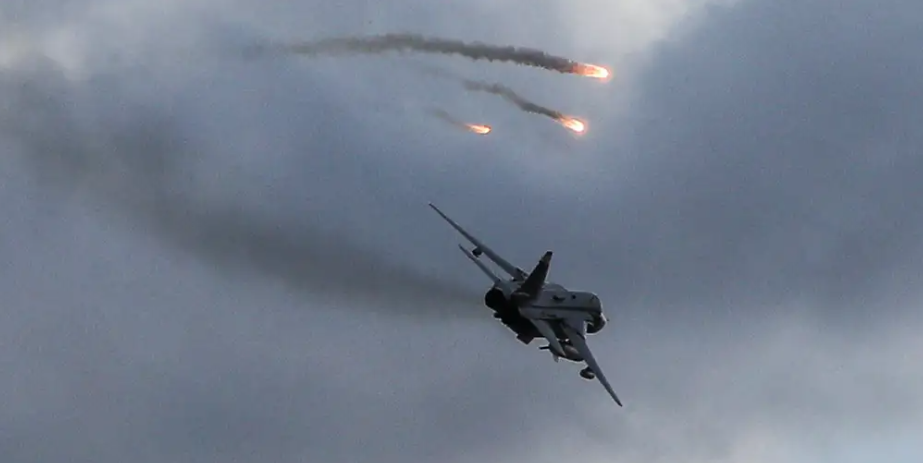 Ucrania derriba tres aviones cazabombarderos rusos