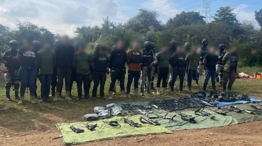 Caen 13 miembros del CJNG en Uruapan