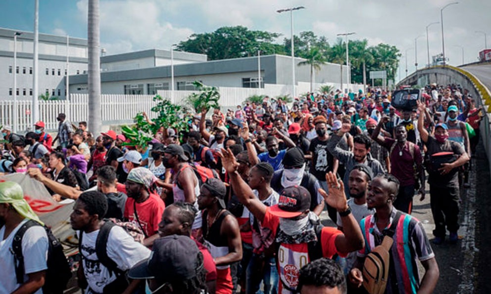 Un millón de migrantes cruzaron la frontera sur de México este 2023