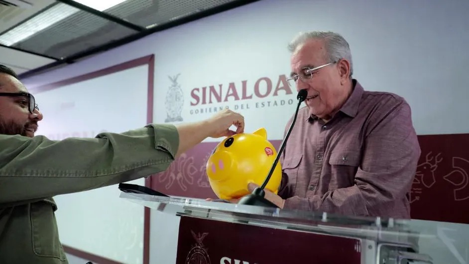 Gobernador de Sinaloa llama a donar en colecta del Teletón