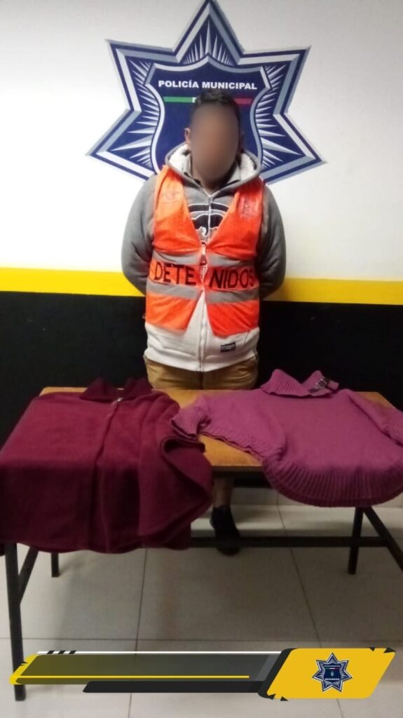 Está detenido por robar dos mañanitas