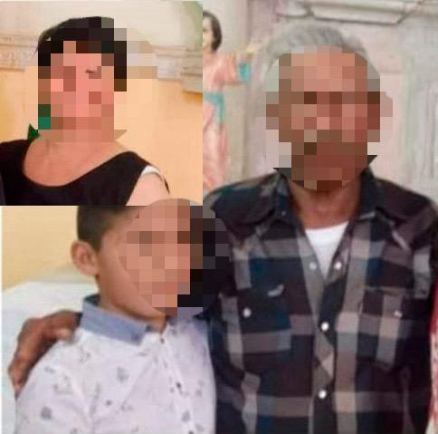 Familia desaparecida fue atrapada por extorsionadores