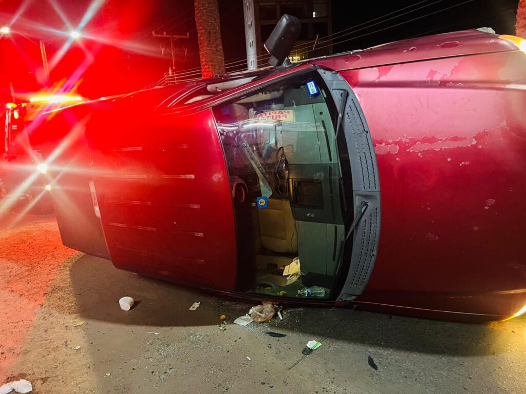 Otro aparatoso accidente en la zona centro