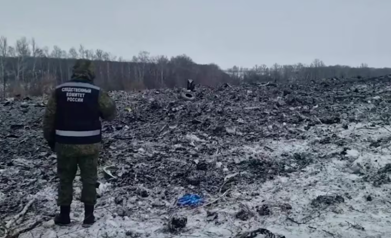 Cruz Roja, clave para determinar si había prisioneros ucranianos en el avión ruso derribado