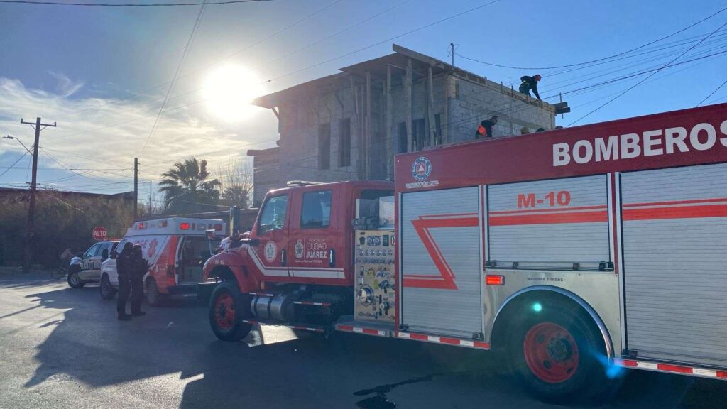 Resulta albañil electrocutado al estar trabajando 