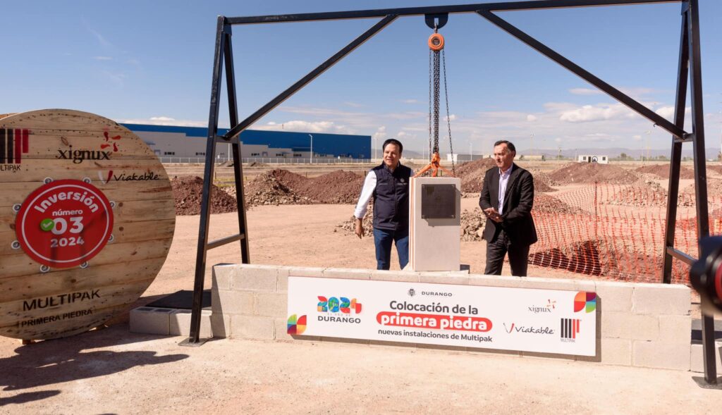 Multipak invierte 7.4 millones de dólares en su nueva planta en Durango