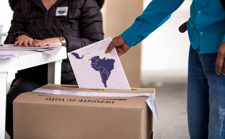 América Latina realizará 6 elecciones presidenciales en 2024