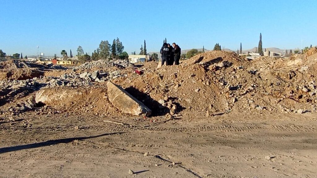 Identifican a hombre ejecutado en predio