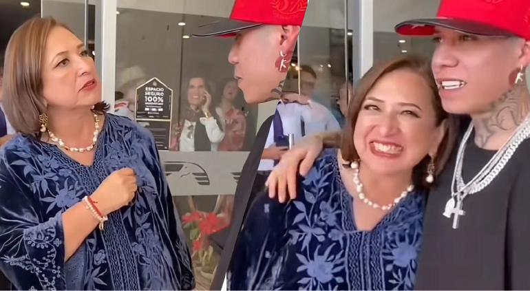 Santa Fe Klan batea a Xóchitl Gálvez: ‘ni sabía quién era’