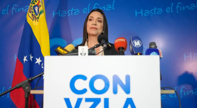 María Corina Machado llama a los venezolanos a defender el voto