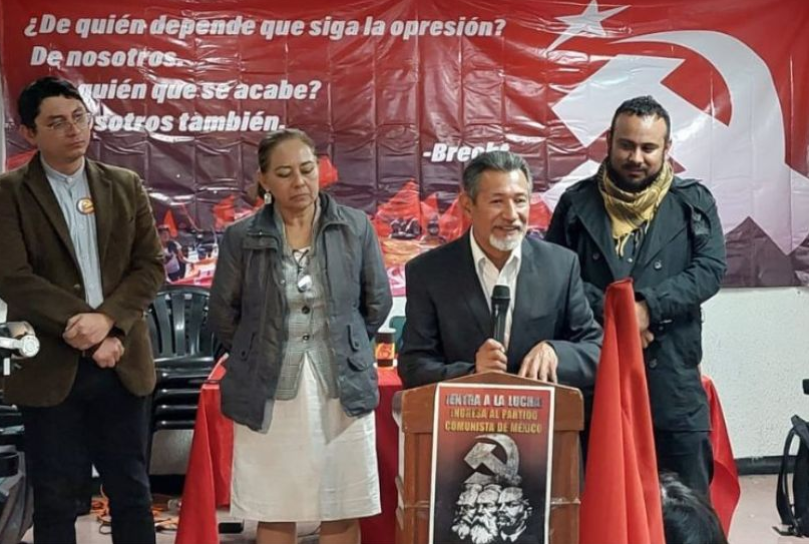 Partido comunista de México elige a su candidato a la presidencia
