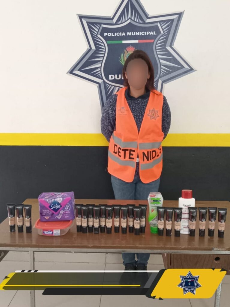 Robó más de siete mil pesos en maquillajes