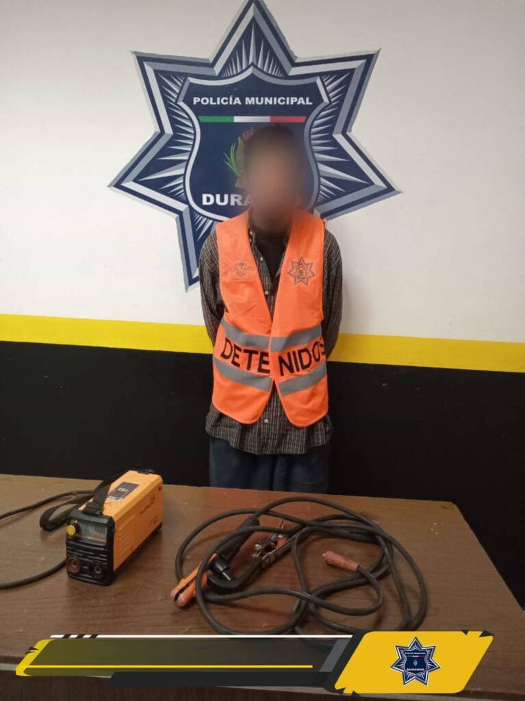 Cargó con una soldadora y no la pagó