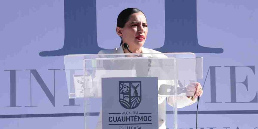 Sandra Cuevas buscará que la Cuauhtémoc sea declarada como «la capital» de la CDMX
