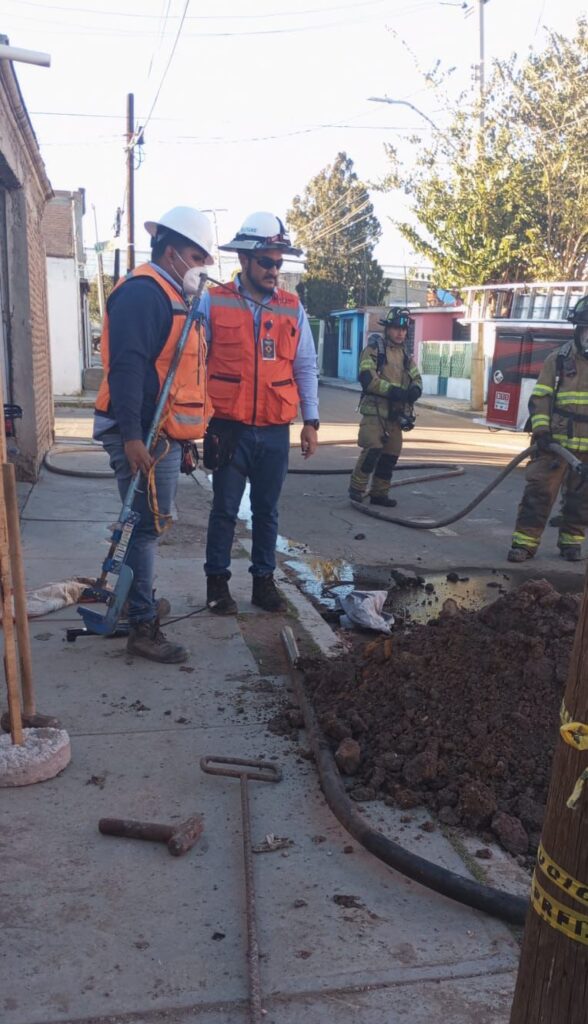 Una fuga más de gas natural alarma a familias
