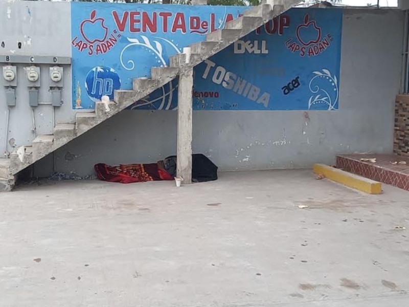 Indigente muere a causa del frío en Tamaulipas