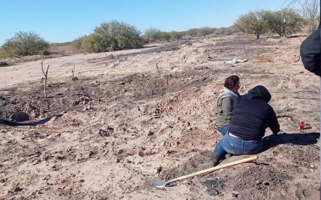 Colectivos encuentran al menos 50 cuerpos en fosas clandestinas en Sonora