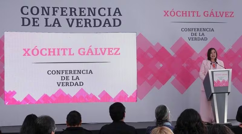 Xóchitl Gálvez critica liberación de Andrés Roemer