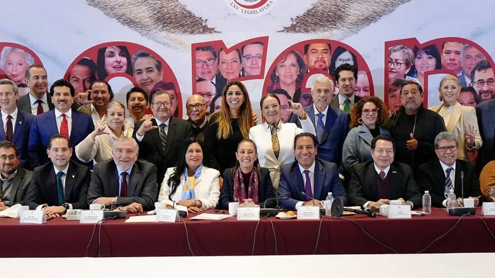 Sheinbaum y Delgado niegan influencia del crimen organizado en campañas de Morena