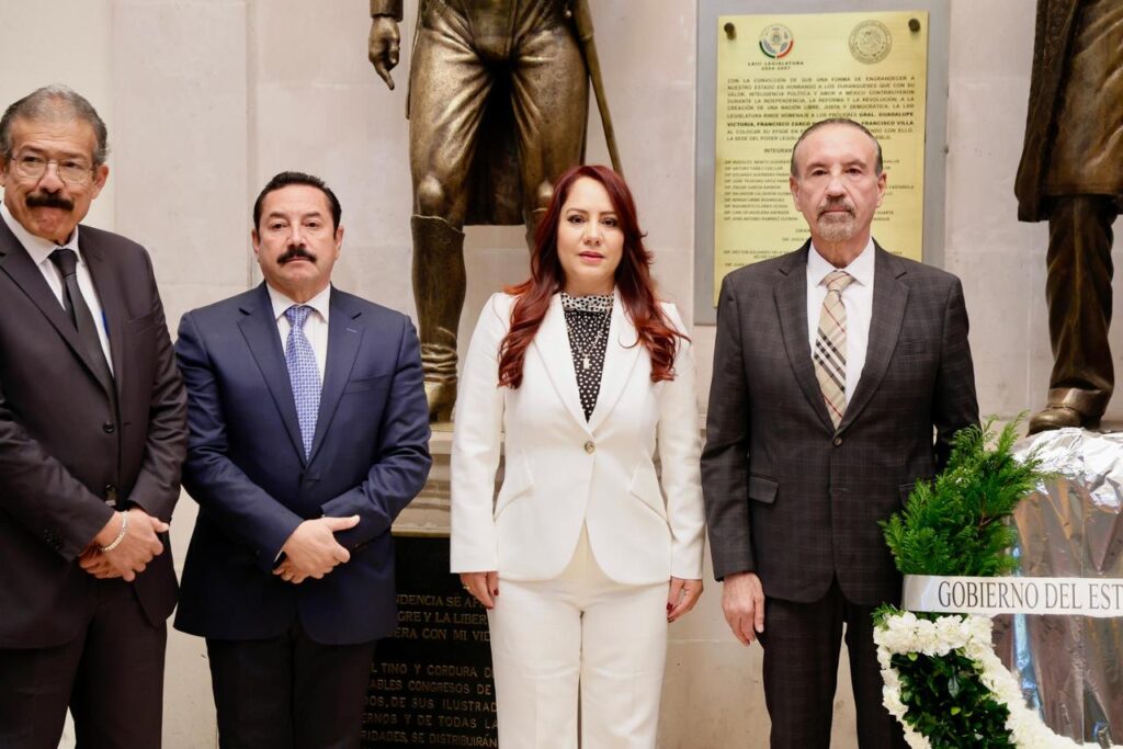 Congreso del Estado conmemora los 107 años de la Constitución Mexicana