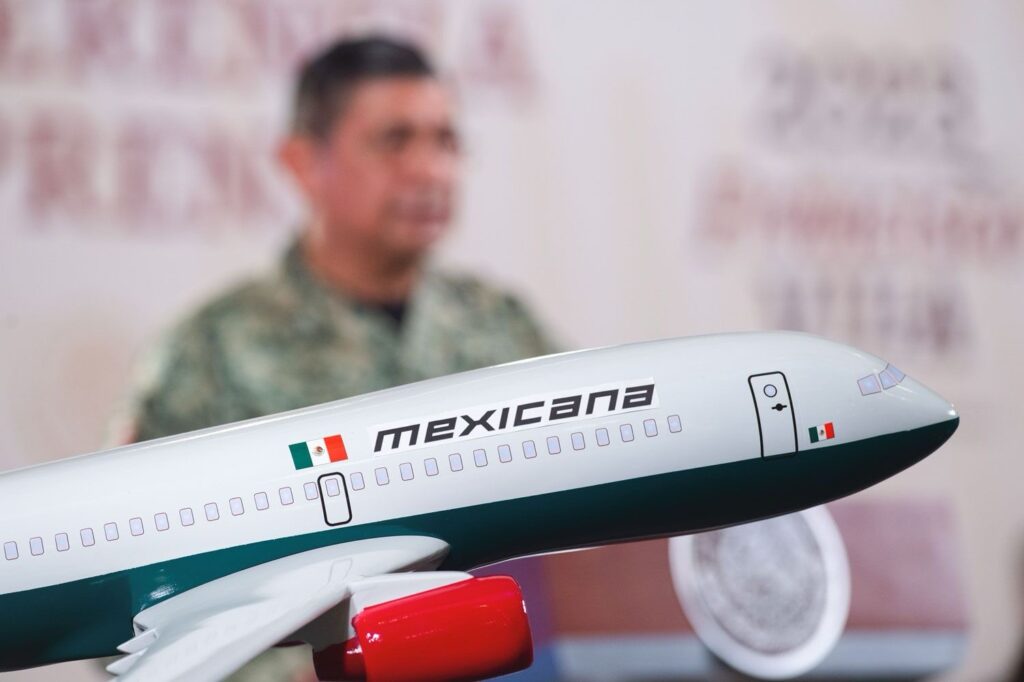 Histórico: Primer vuelo de Mexicana de Aviación aterriza en Uruapan, Michoacán