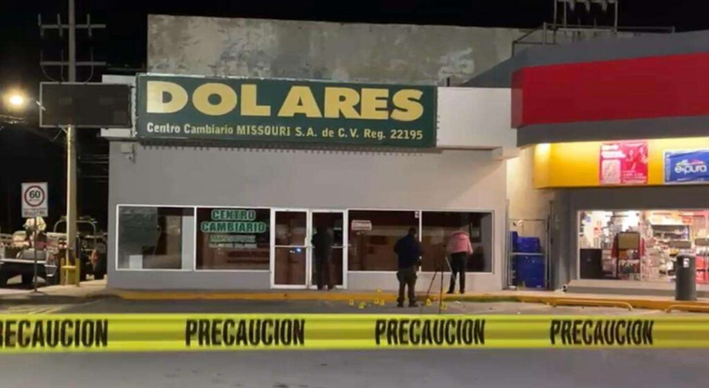 Tiroteo en casa de Cambios 