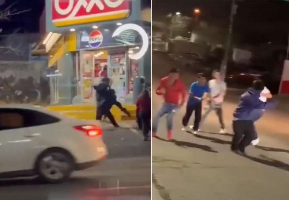 Golpean entre varios a hombre por golpear a una mujer