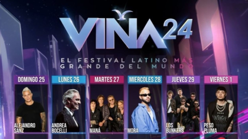 Festival de Viña del Mar cancela inauguración tras fuertes incendios