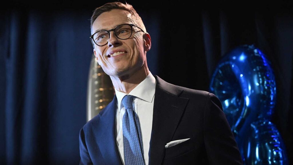 Alexander Stubb gana las elecciones presidenciales en Finlandia