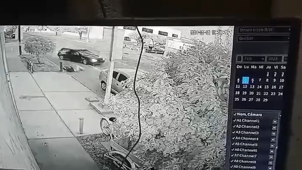 Pide al que impactó a su hijo pague los daños (video)