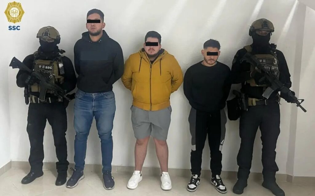 Detienen a tres hombres por extorsionar con método «La patrona»