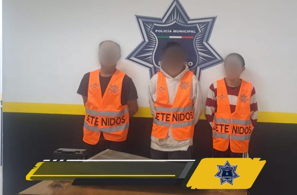 Cinco presuntos ladrones fuera de circulación