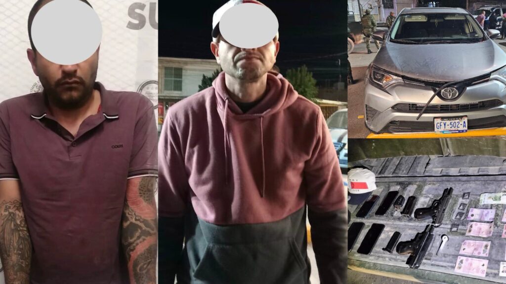Armados y con droga agarraron a dos duranguenses