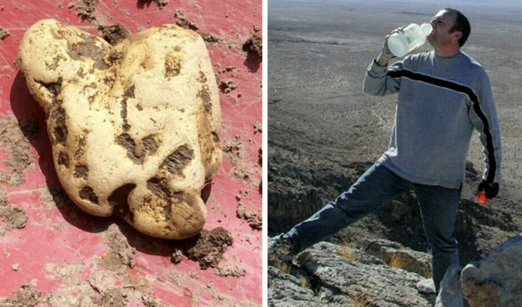 Un hombre encuentra la pepita de oro más grande registrada en Inglaterra