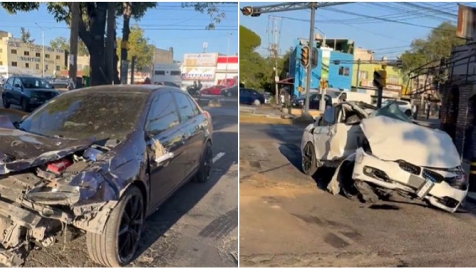 Juego de velocidad lleva a hermanos a impactar sus vehículos en la GAM y escapar