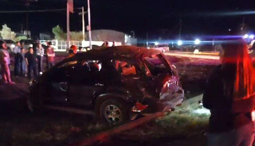 Mueren 2 en accidente, viajaban en estado de ebriedad