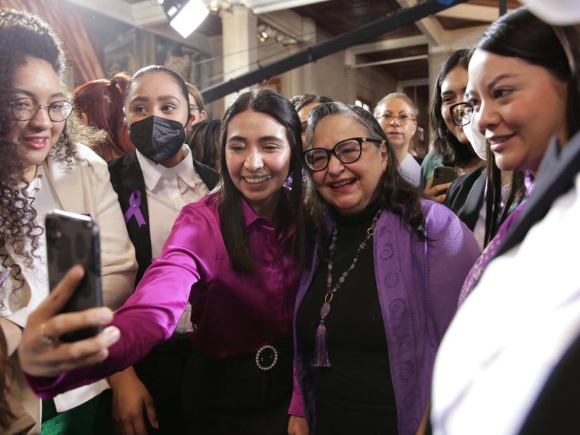 Ministra Norma Piña encabeza la conmemoración del 8M 2024