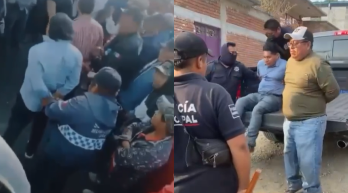 Retienen a 7 funcionarios en Oaxaca, para que extingan incendio en Quiaviní