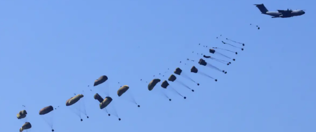 Alemania autoriza a sus fuerzas armadas a lanzar ayuda aérea a Gaza