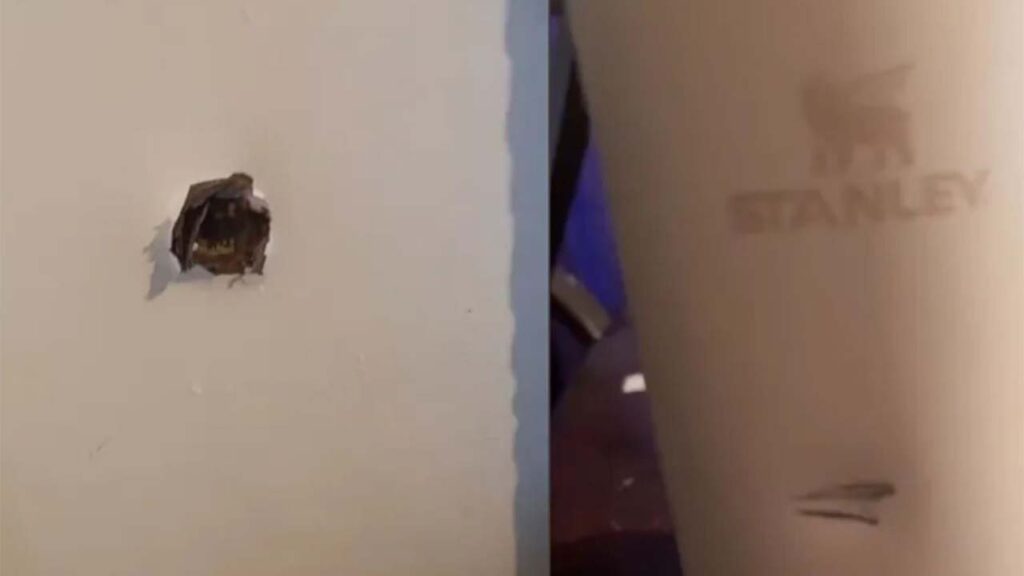 Video: Termo Stanley salva a una mujer de un disparo