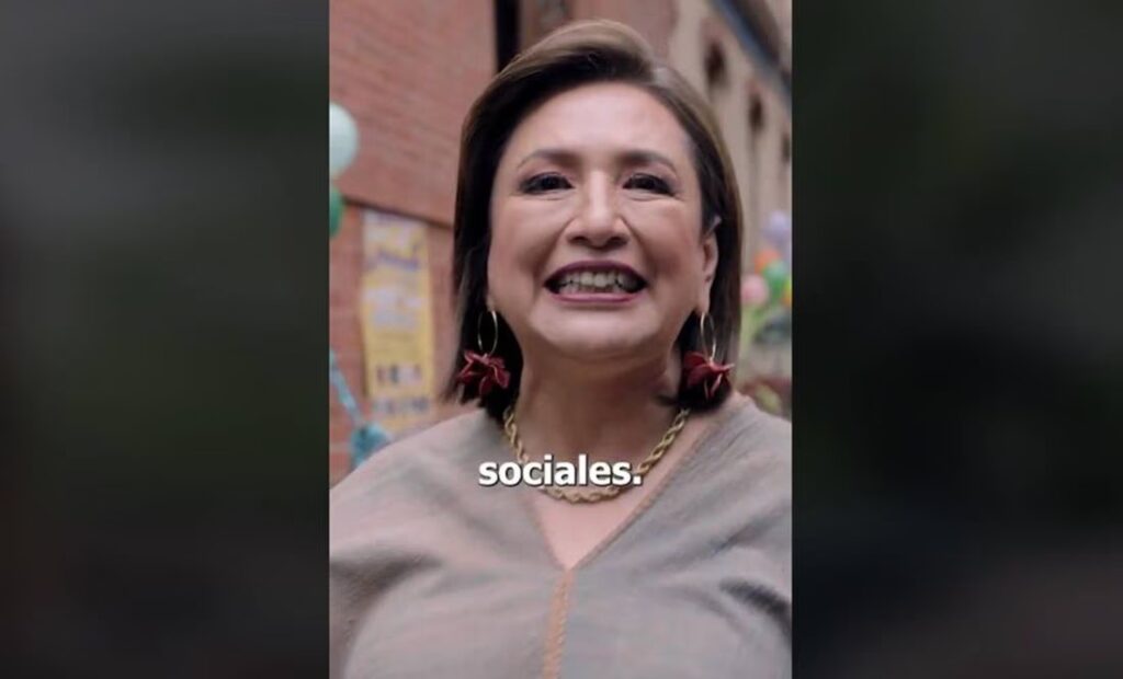 Con spot en TikTok, Xóchitl Gálvez reitera que no va a quitar los programas sociales