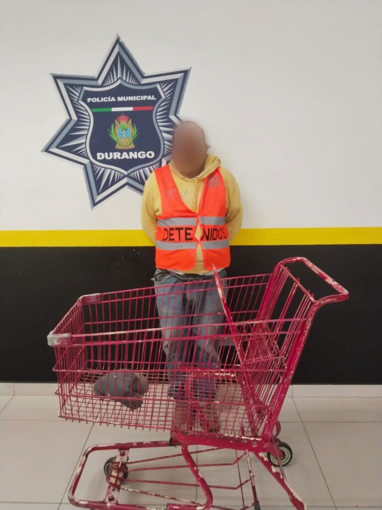 Perdió la libertad por robar carrito de supermercado